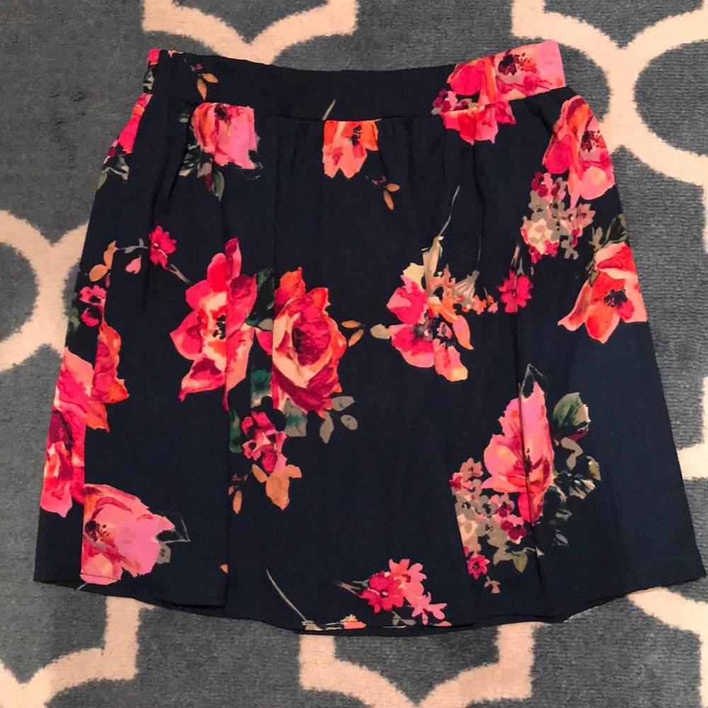 Floral Skater Skirt